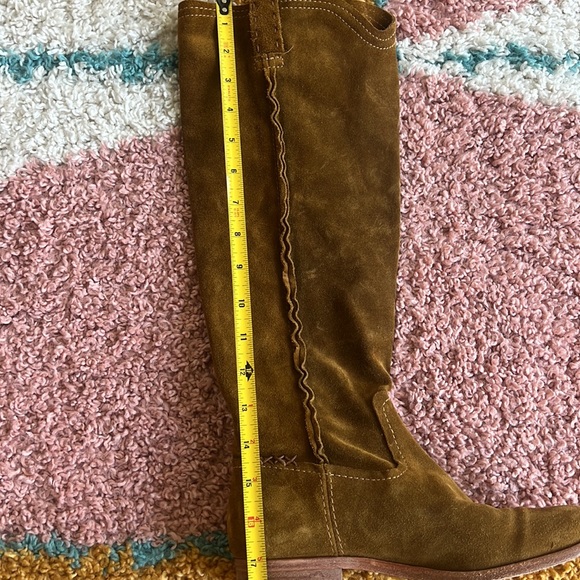 FRYE Cara Tall Boot Wheat Size 7 - Picture 14 of 15